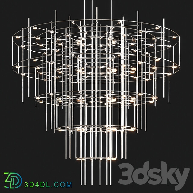 Spy suspension by Quasar Pendant light 3D Models