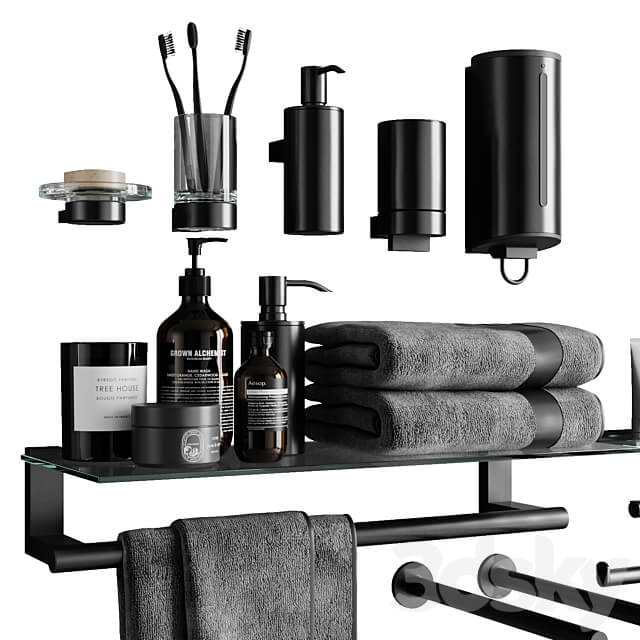 KEUCO PLAN BLACK 3D Models
