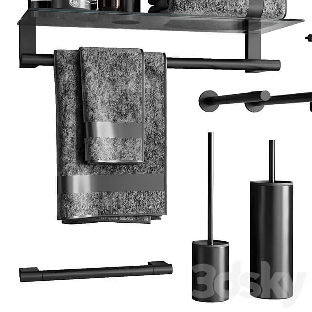 KEUCO PLAN BLACK 3D Models