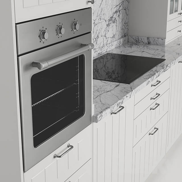 Kitchen Stensund Stensund 126 modules Kitchen 3D Models