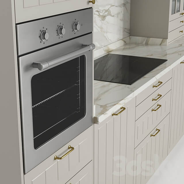Kitchen Stensund Stensund 126 modules Kitchen 3D Models