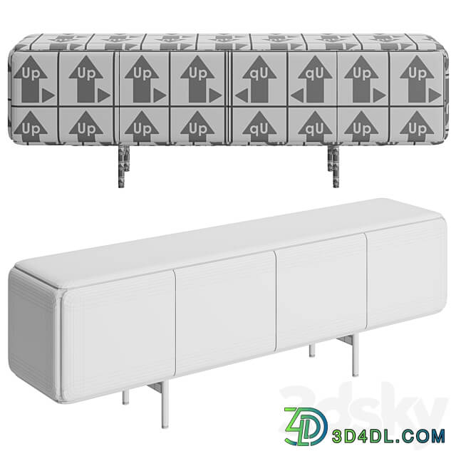 Porada Pebble Sideboard 3D Models