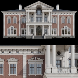 House facade 3D Models 