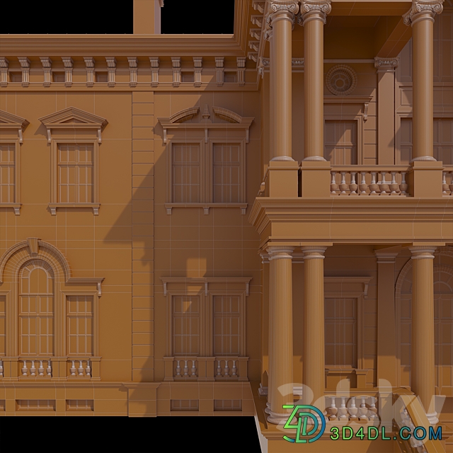 House facade 3D Models