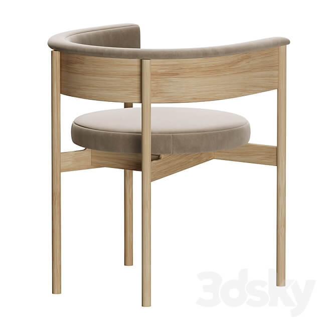 N SC01 chair by Norm Architects 3D Models