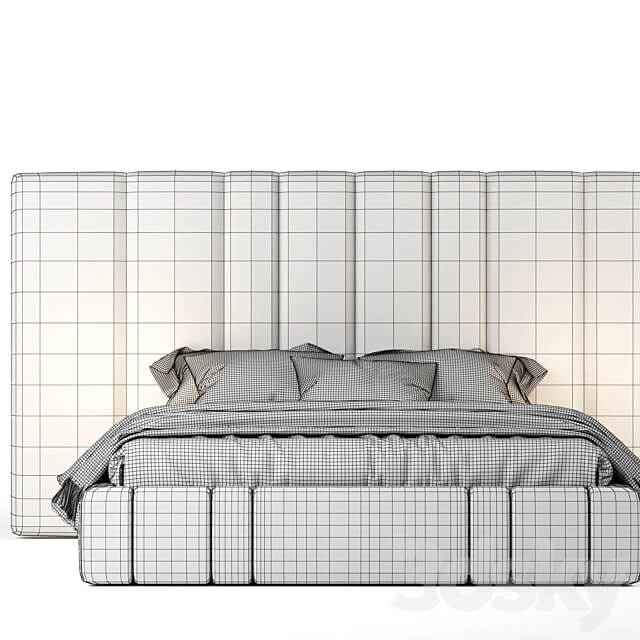 Vibieffe 5050 ITALO Bed Bed 3D Models