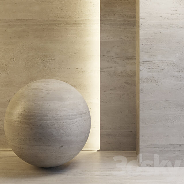 Travertine 3D Models