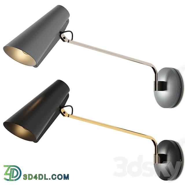 Northern Birdy Wall Lamp 3D Models