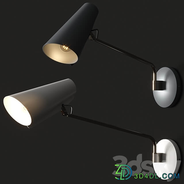 Northern Birdy Wall Lamp 3D Models
