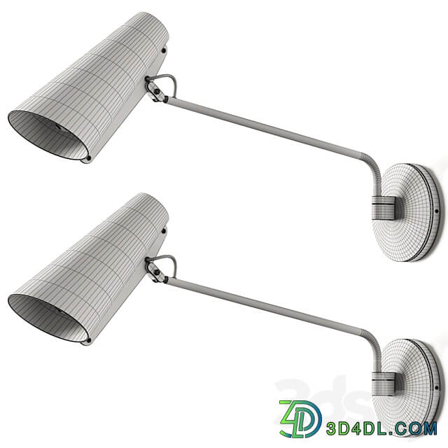 Northern Birdy Wall Lamp 3D Models