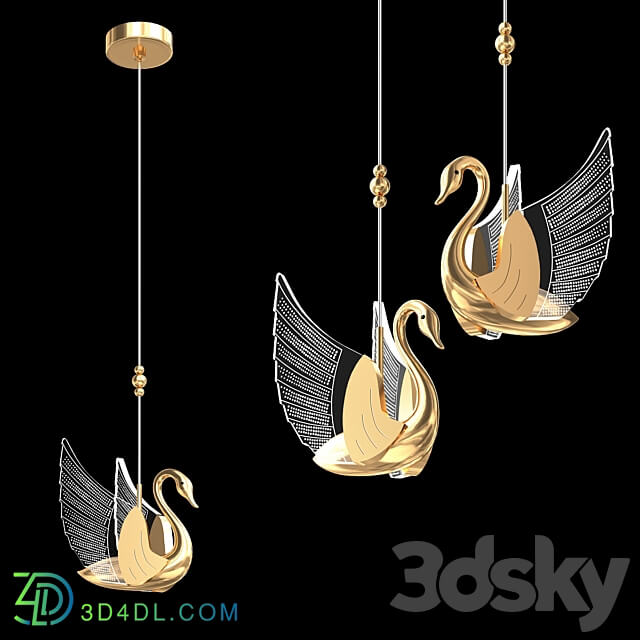 BIRDIE Pendant light 3D Models