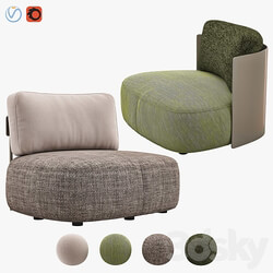 PIERRE Armchairs 3D Models 