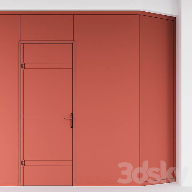 Vinyl film set for glass 06 Glass 3D Models