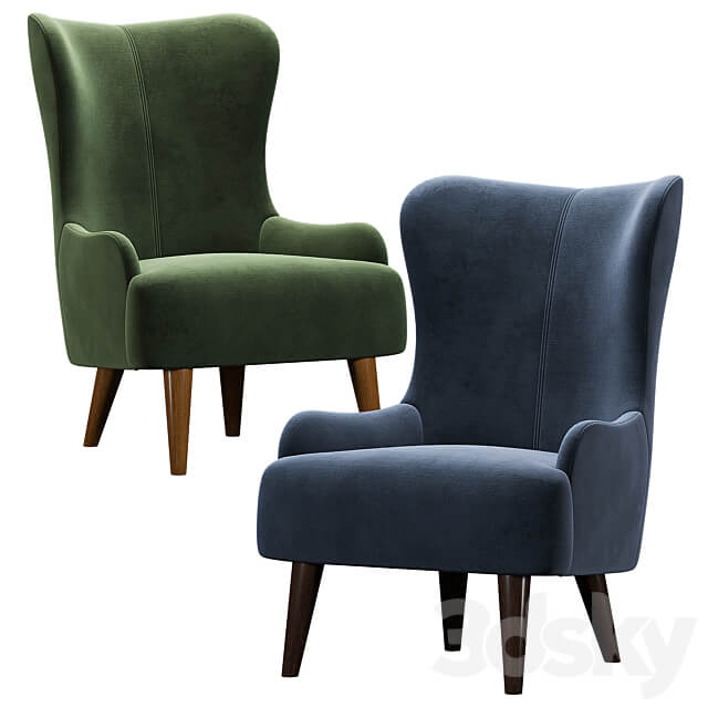 Armchair Douglas 3D Models