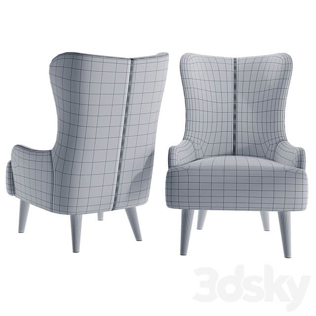 Armchair Douglas 3D Models