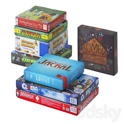 Board games 3D Models 