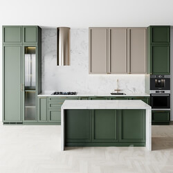 Kitchen Neo Classic103 Kitchen 3D Models 