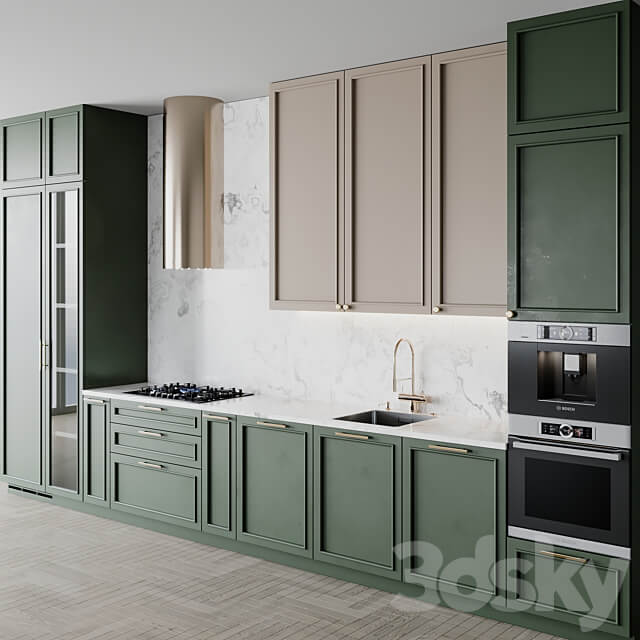 Kitchen Neo Classic103 Kitchen 3D Models