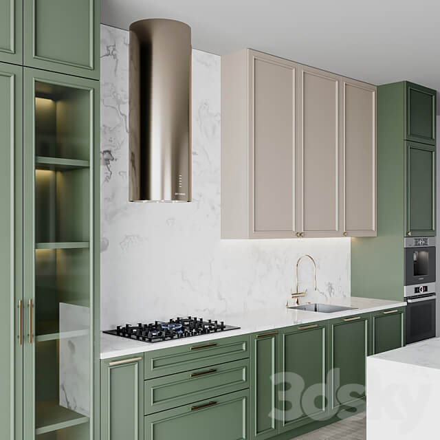 Kitchen Neo Classic103 Kitchen 3D Models