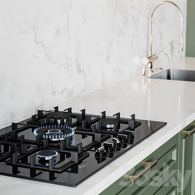 Kitchen Neo Classic103 Kitchen 3D Models
