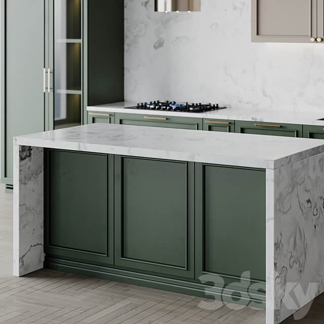 Kitchen Neo Classic103 Kitchen 3D Models