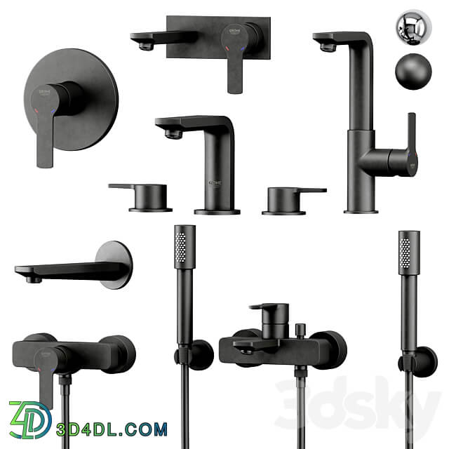 GROHE Linear Set 2 3D Models