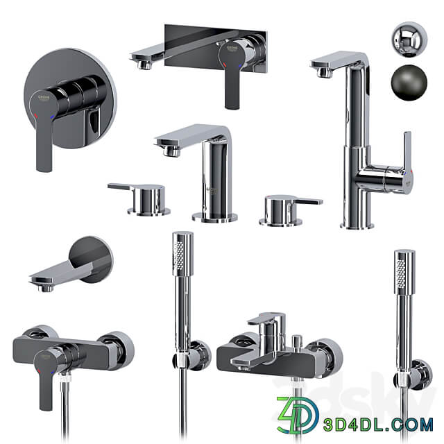 GROHE Linear Set 2 3D Models