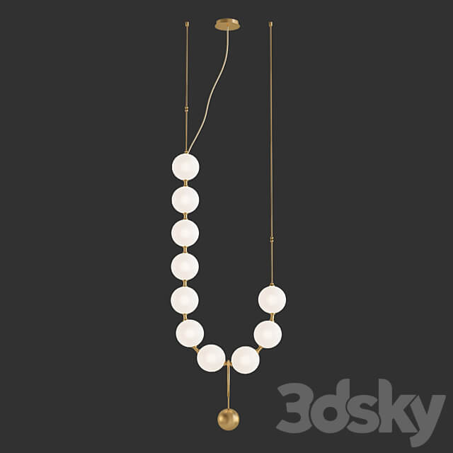 Coco 04 Chandelier Pendant light 3D Models
