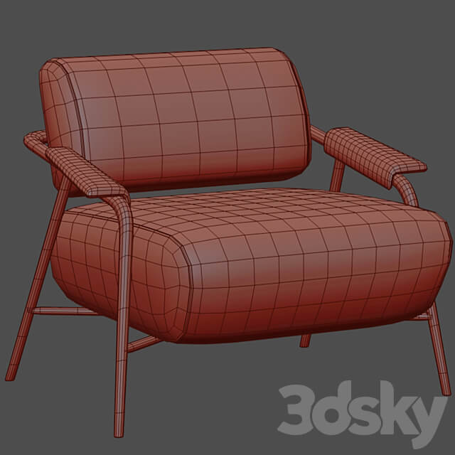 ARMCHAIR By Potocco 3D Models