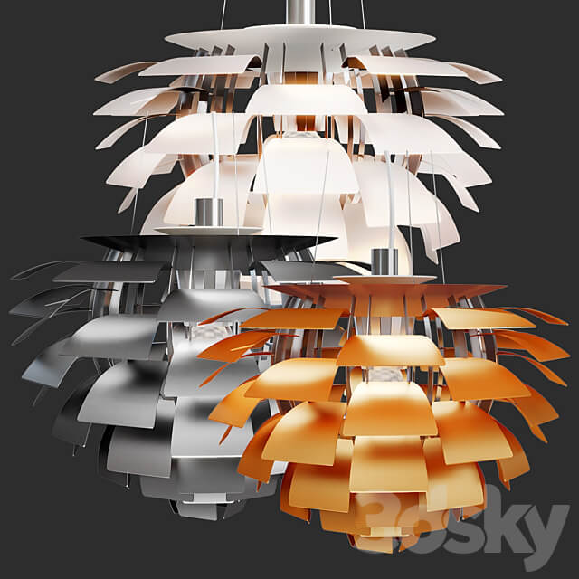 PH Artichoke Pendant Pendant light 3D Models