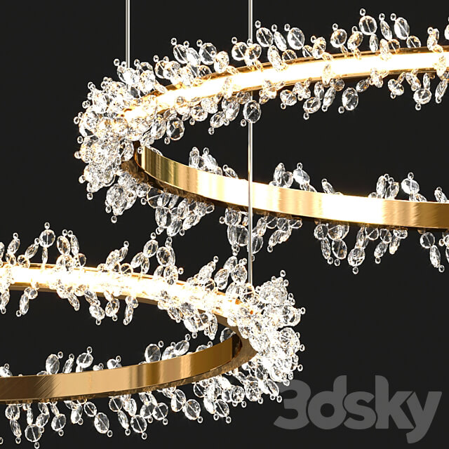 Thera Chandelier Collection Pendant light 3D Models