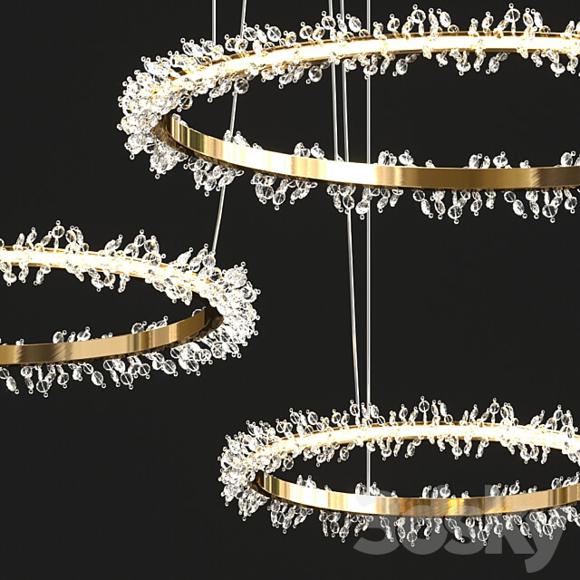 Thera Chandelier Collection Pendant light 3D Models