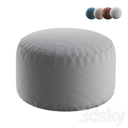 POLLON Round Pouf 3D Models 