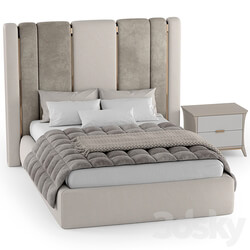 Bed Corte Zari Rubens Bed 3D Models 