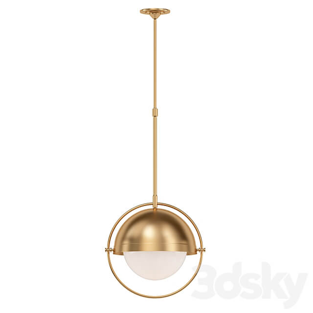 Decca Pendant light 3D Models