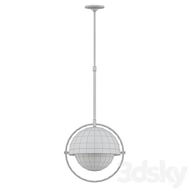 Decca Pendant light 3D Models