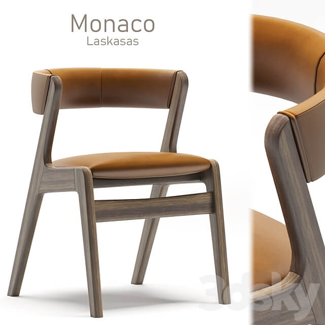 MONACO ash chair Laskasas 3D Models