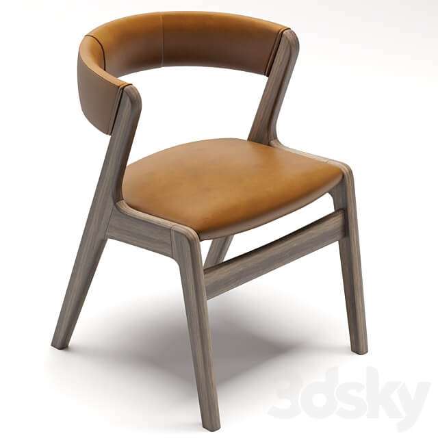 MONACO ash chair Laskasas 3D Models