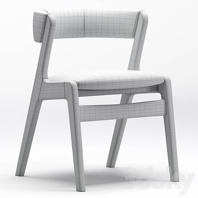 MONACO ash chair Laskasas 3D Models