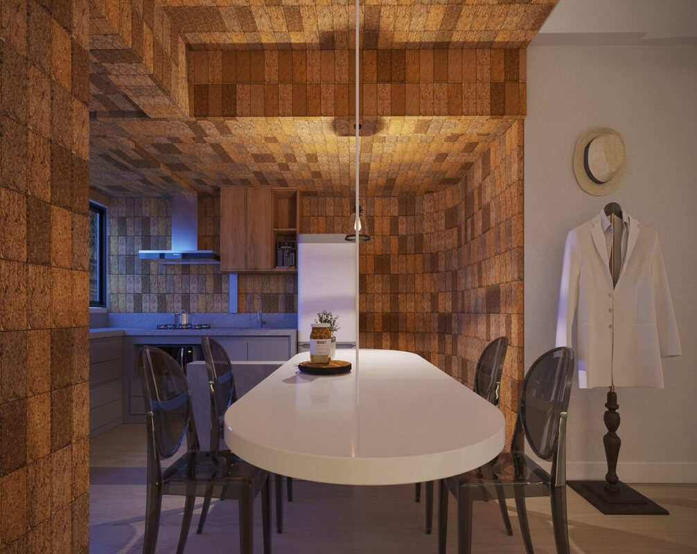  3D Kitchen Room Interior By Ma Ve