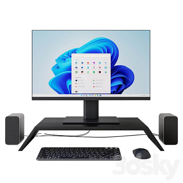 Xiaomi computer set PC other electronics 3D Models