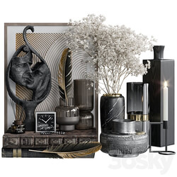 Decorative set 24 3D Models 