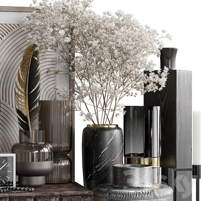 Decorative set 24 3D Models