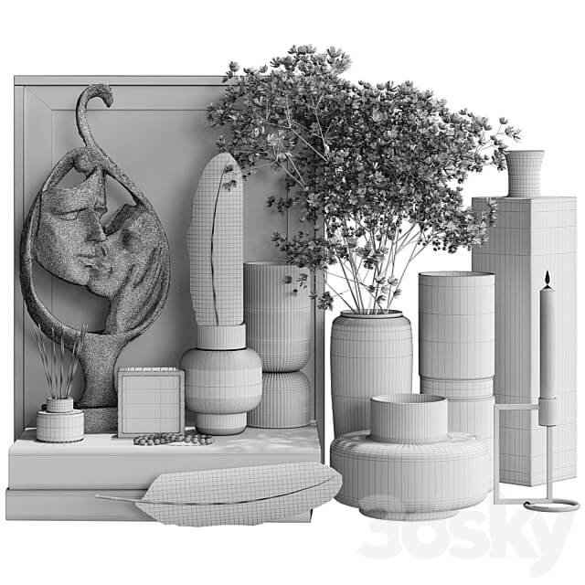 Decorative set 24 3D Models