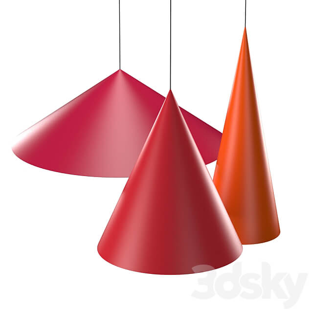 w151 Extra large pendant Pendant light 3D Models