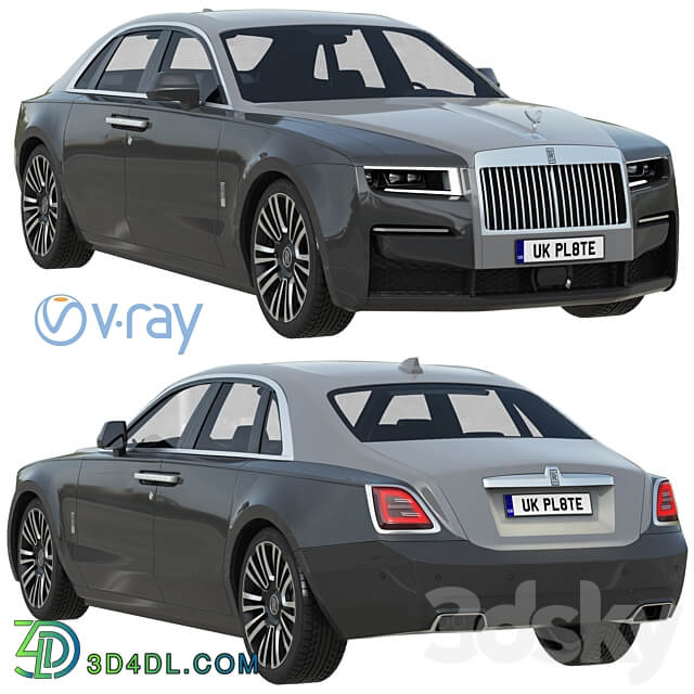 Rolls Royce Ghost 3D Models