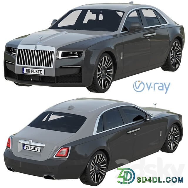 Rolls Royce Ghost 3D Models