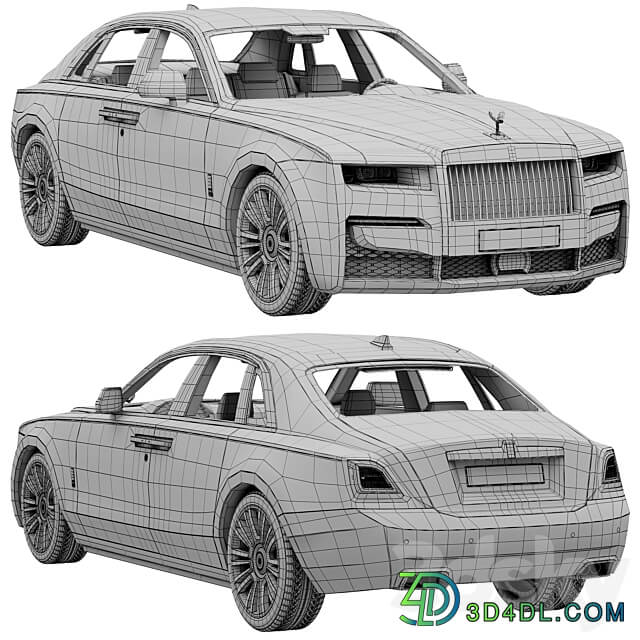 Rolls Royce Ghost 3D Models