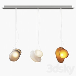 AND Pebble series suspension Pendant light 3D Models 