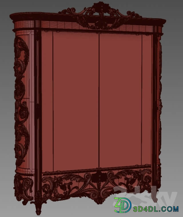 Wardrobe Display cabinets vetrina classic